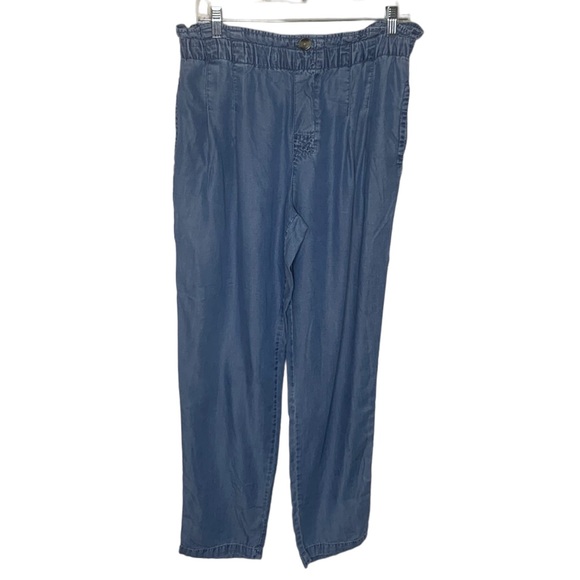 Beachlunchlounge Mallie Chambray Pull on Pants - Picture 6 of 12